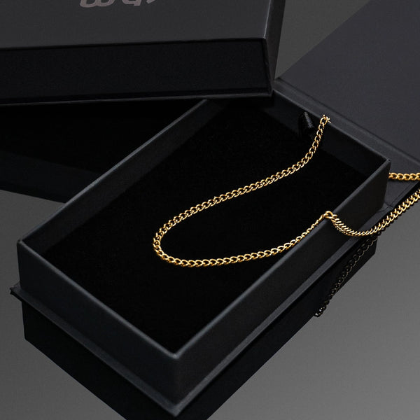 Gold Cuban Chain Necklace Best Mens Necklace