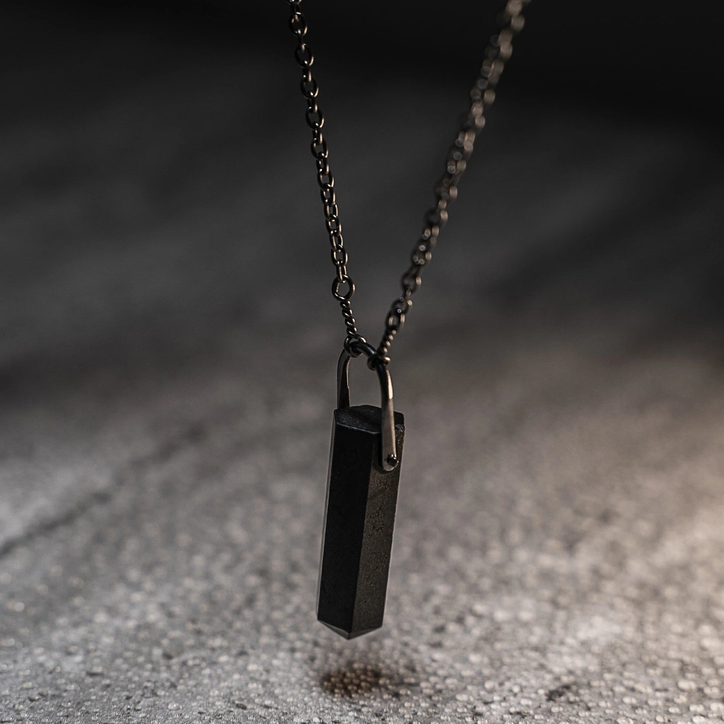 Talisman Necklace - Black Tourmaline Crystal