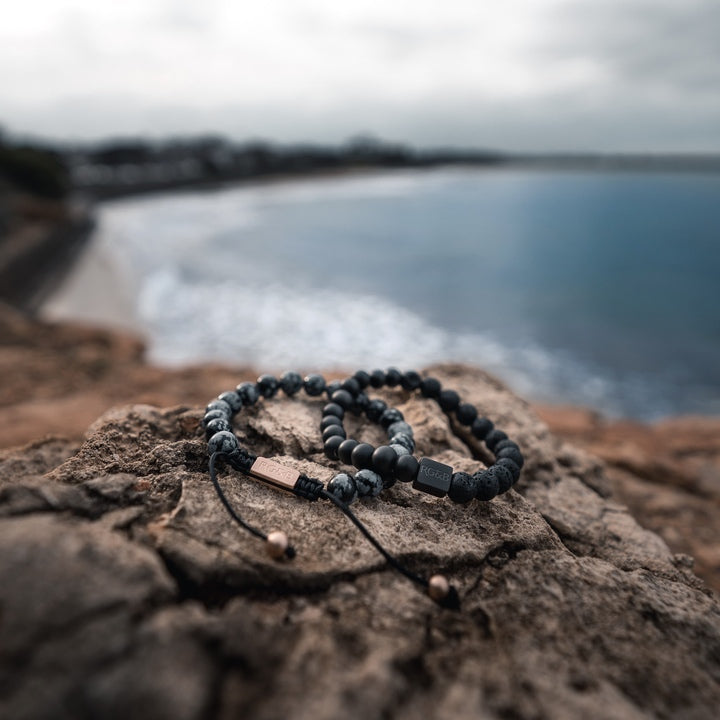 Black Collection - Lava Stone Bead Bracelet