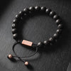 Lava Stone Bead Bracelet 8 mm beads