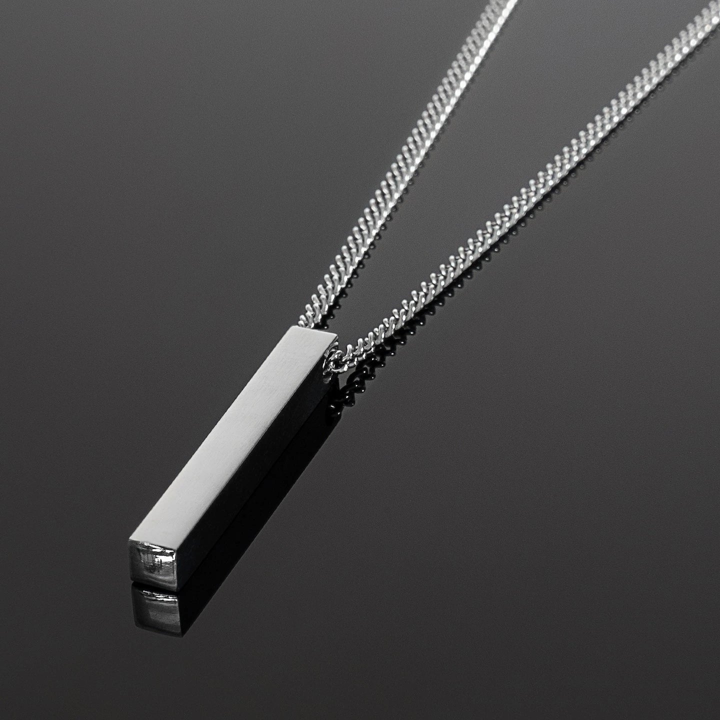 Best Silver Bar Necklace for Men - New In