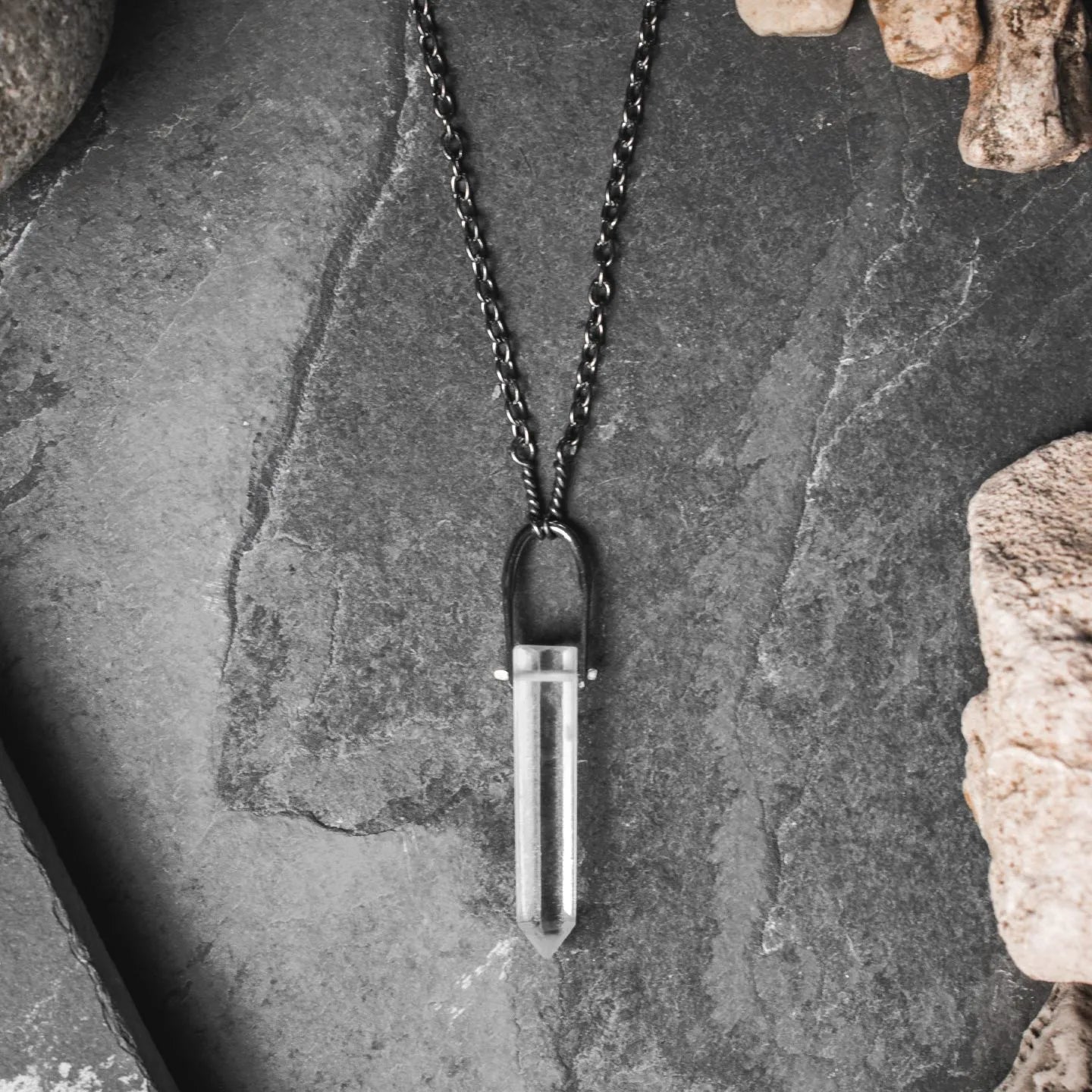 Talisman Necklace - Quartz Crystal