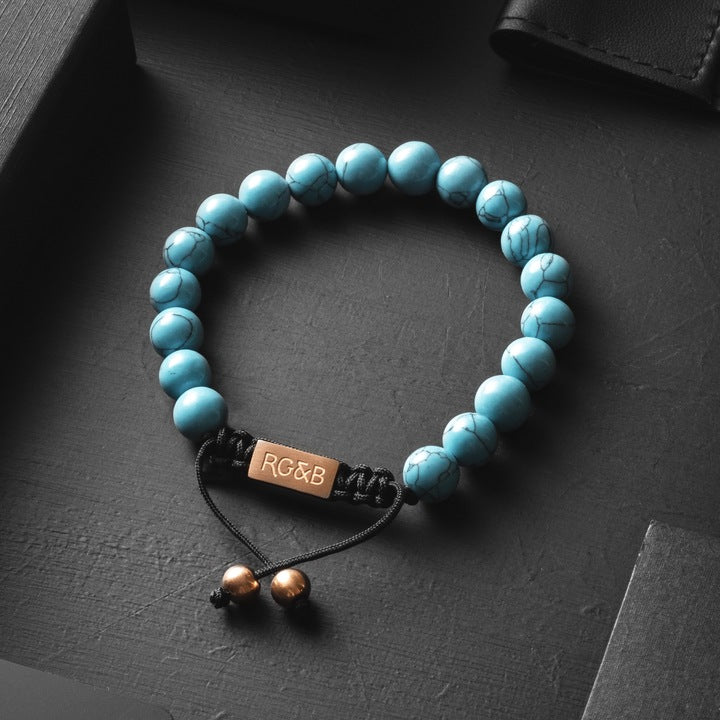 Turquoise Bead Bracelet