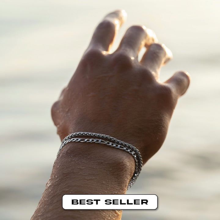 Explore our range of men's jewelry sets today. From chains, pendants, rings, bracelets & watches, we've got you covered.