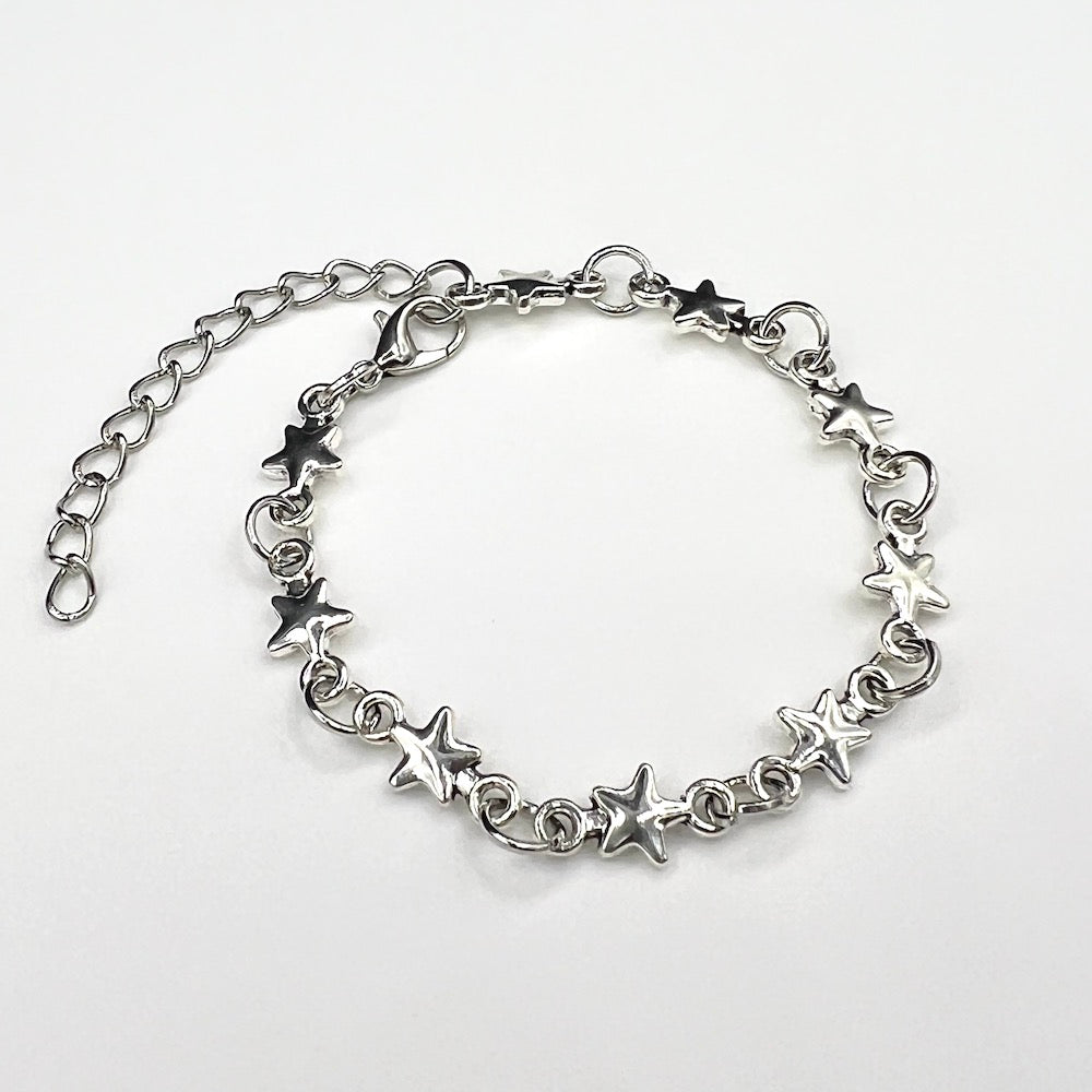 Astralis Link Chain Bracelet in Silver