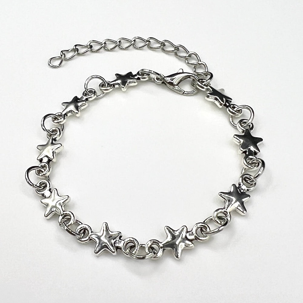 Astralis Link Chain Bracelet in Silver