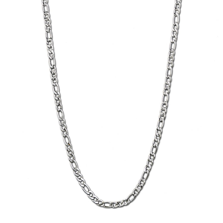 925 Sterling Silver Figaro Chain Bracelet – RoseGold & Black Pty Ltd