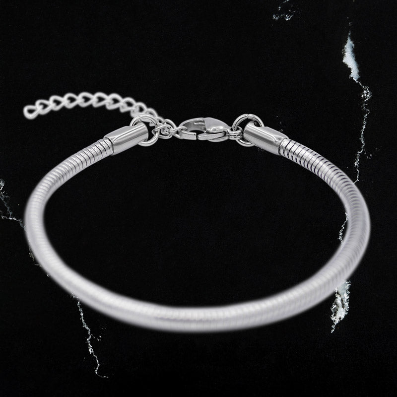 MISSOMA | Lucy Williams' Square Snake Chain Sterling Silver Bracelet | Men  | Lane Crawford