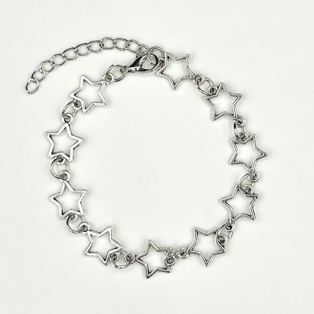 Stellar Link Chain Bracelet in Silver