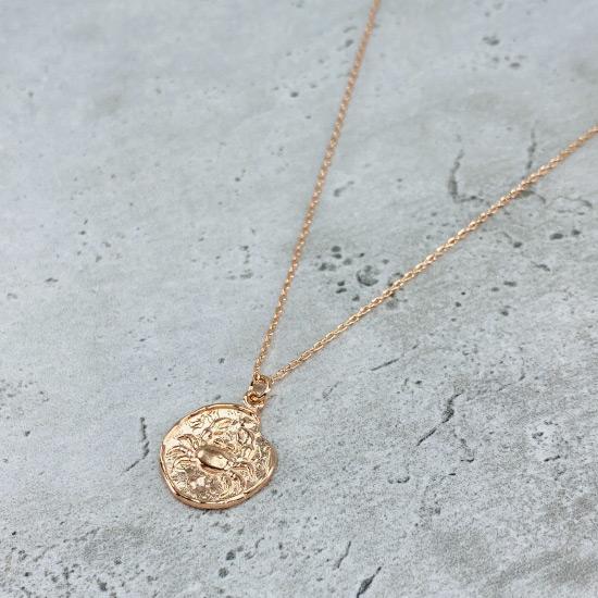 Cancer Star Sign Necklace - Fine chain necklace featuring a delicate star sign pendant. Birth date June 21 - July 22 is for Cancer. Available in Silver, Gold, and Rose Gold.