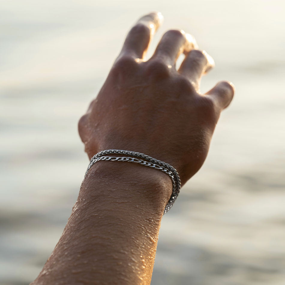 Silver Men's bracelet