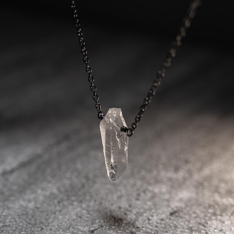 Quartz Crystal Necklace - Our Quartz Crystal Necklace Features a Hand-Selected & Specimen Grade Quartz Crystal and is absolutely hand-crafted.