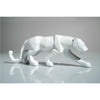 White Leopard Sculpture - Our White Leopard Sculpture is the perfect addition to any space. Also available in Black.