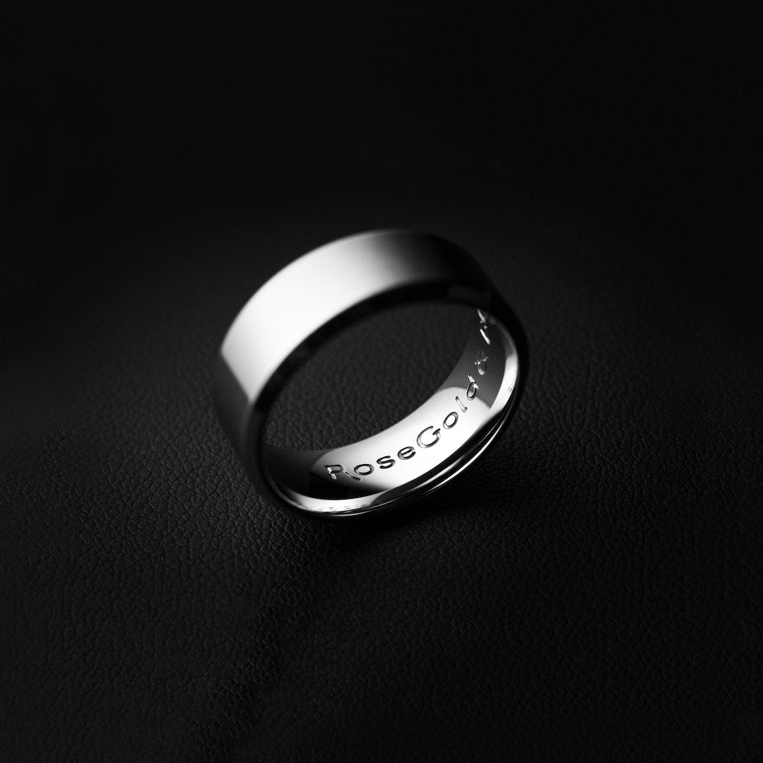 Silver Men’s Ring - Our Signature Minimal Silver Ring has been crafted to be worn on a day-to-day basis or even on a night out.