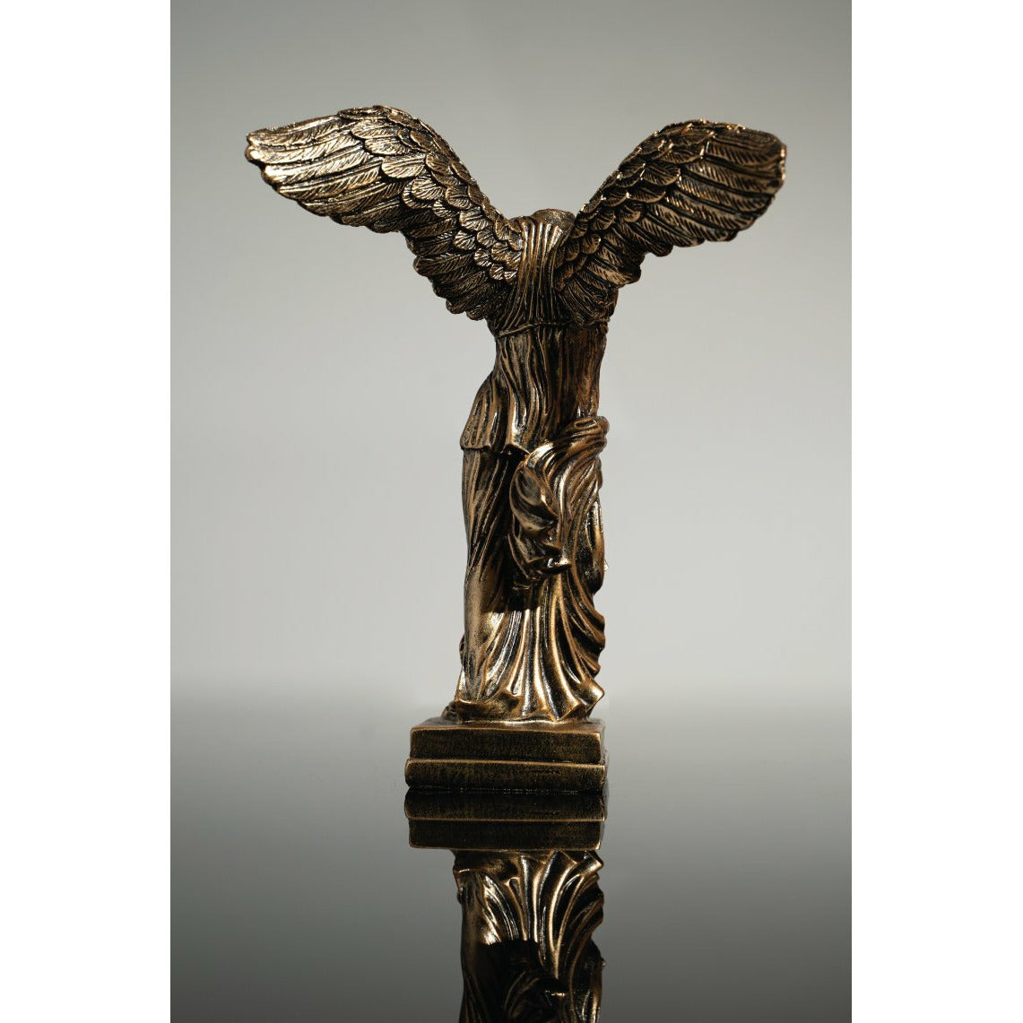 Brass Nike Sculpture - Our Brass Nike Sculpture is a timeless piece that’s an icon of Greek mythology. Nike is known to be the goddess of victory.