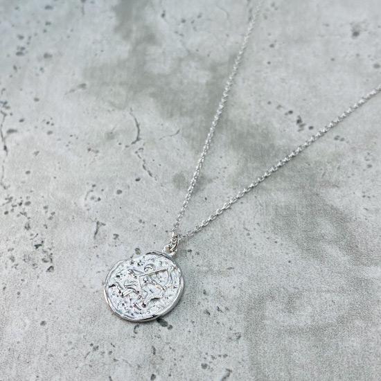 Sagittarius Star Sign Necklace - Fine chain necklace featuring a delicate star sign pendant. Birth date November 22 - December 21 is for Sagittarius. Available in Silver, Gold, and Rose Gold.